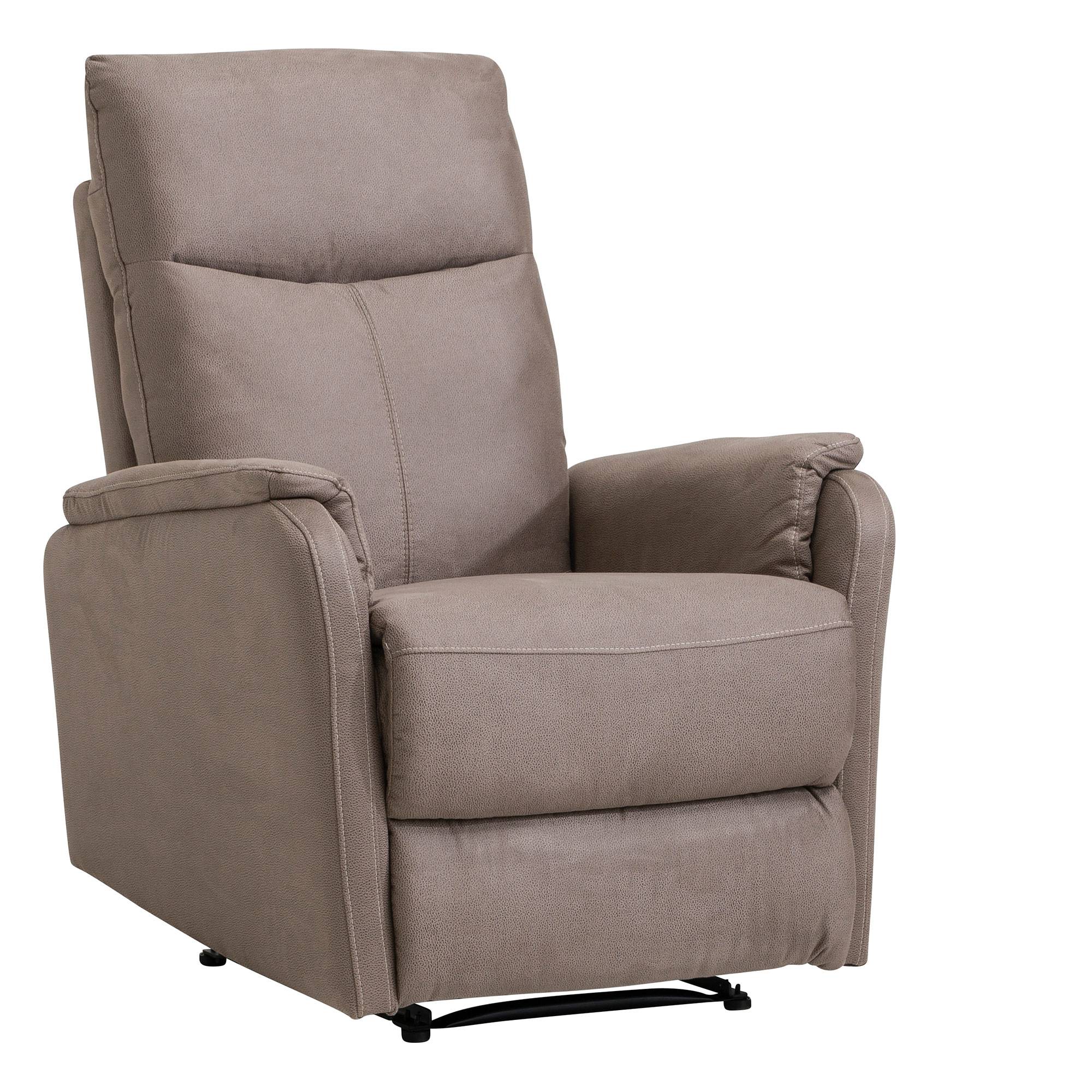 Tampa recliner tugitool elektrimehhanismiga, raevukalt hall kangas