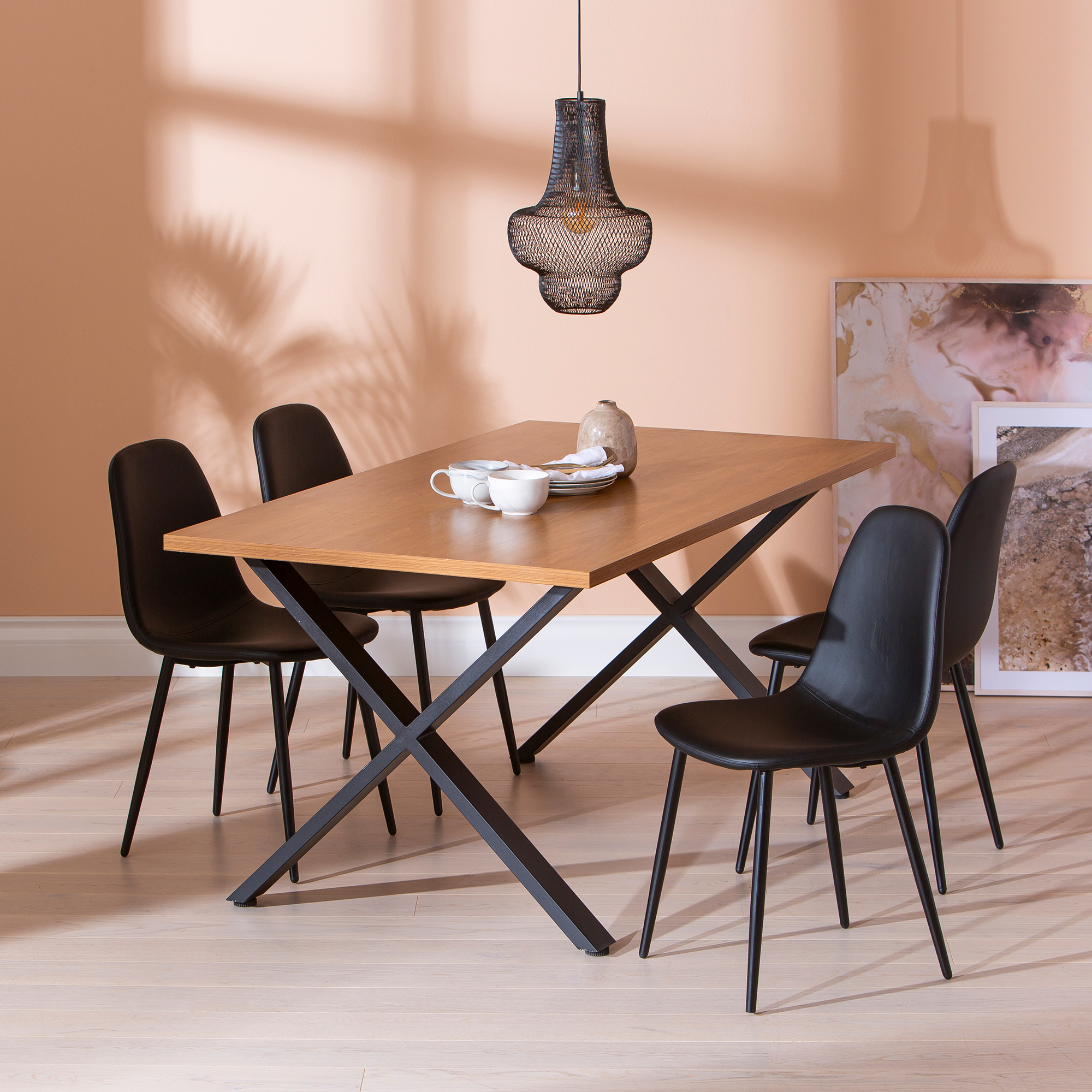 Cenni & Maria ruokailuryhmä 160x90 neljälle