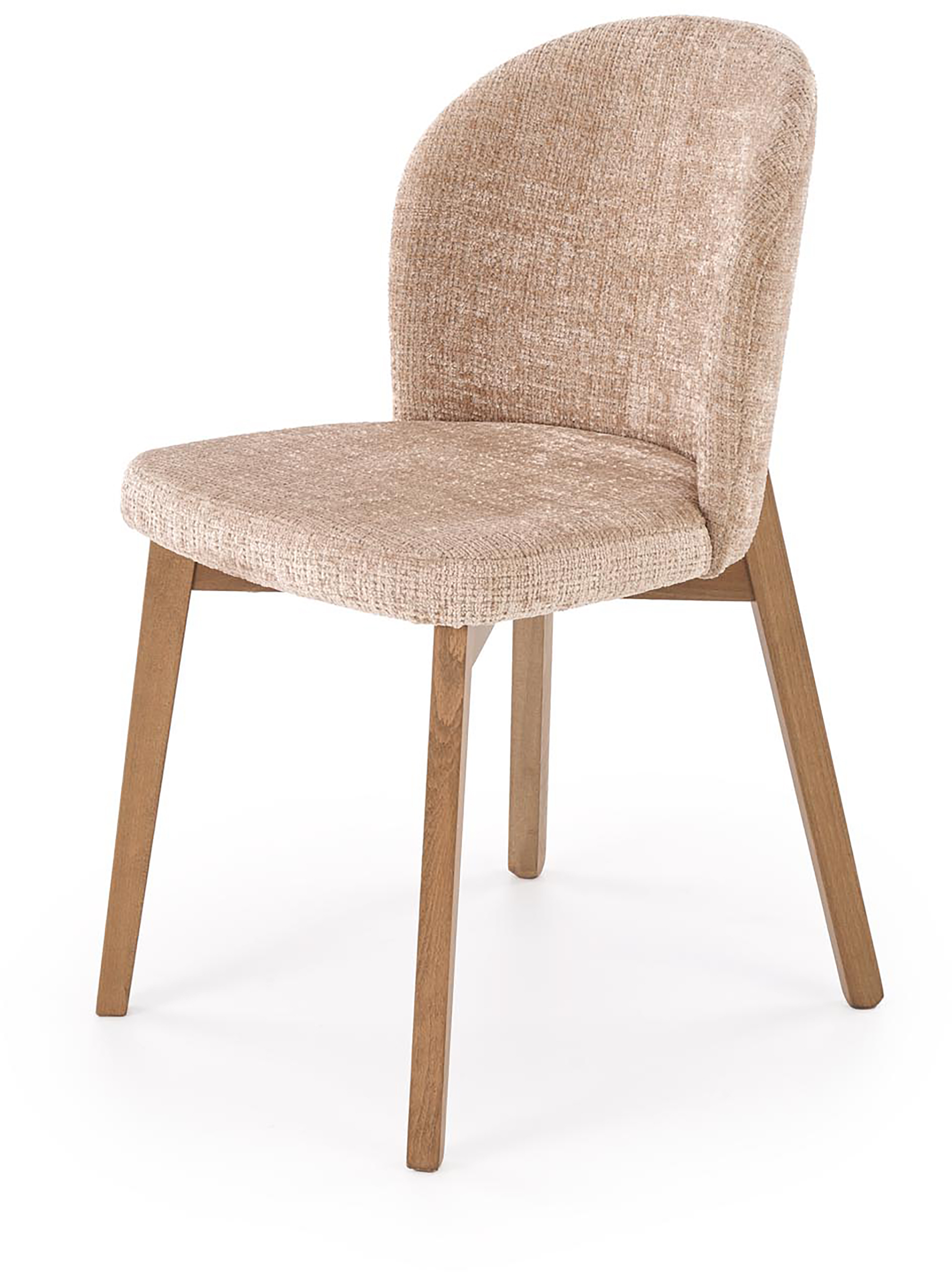 Verso ruokatuoli, beige/pähkinä