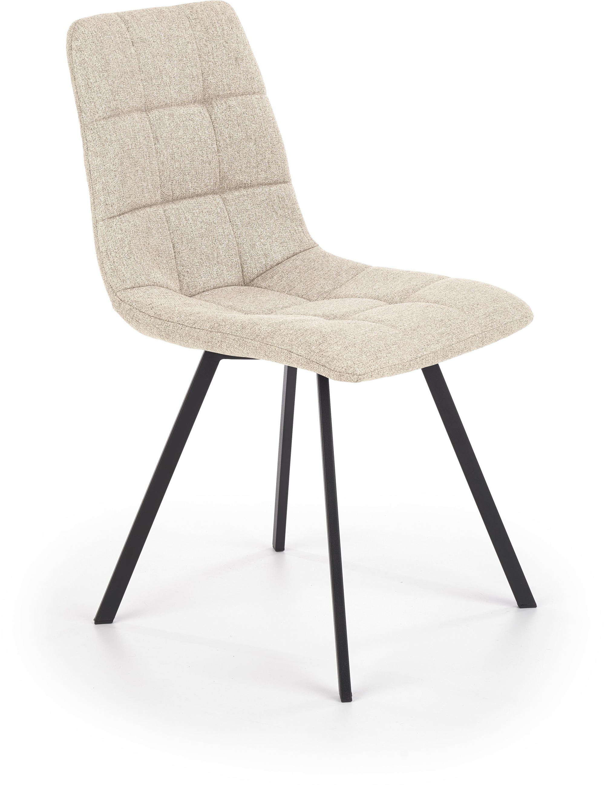 Emilia ruokatuoli, beige / musta