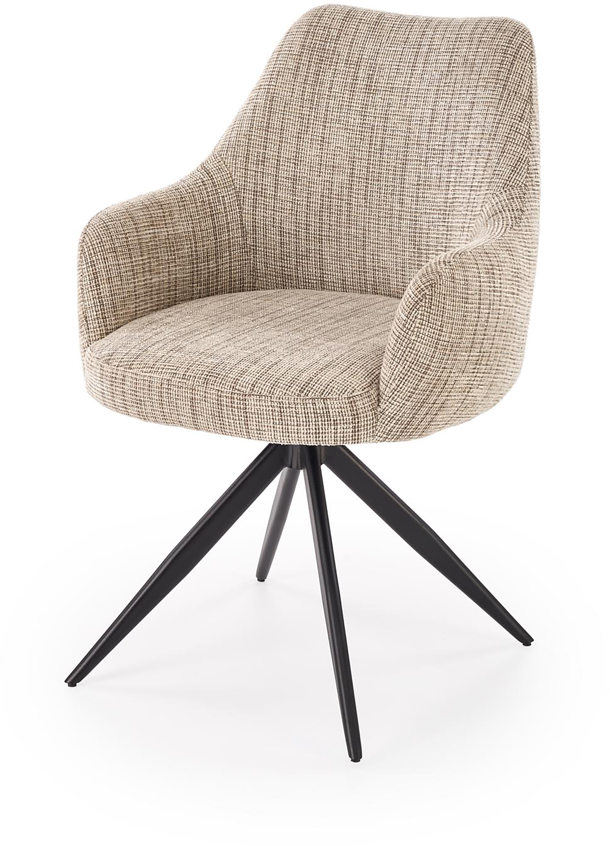 Olivia ruokatuoli, beige / musta