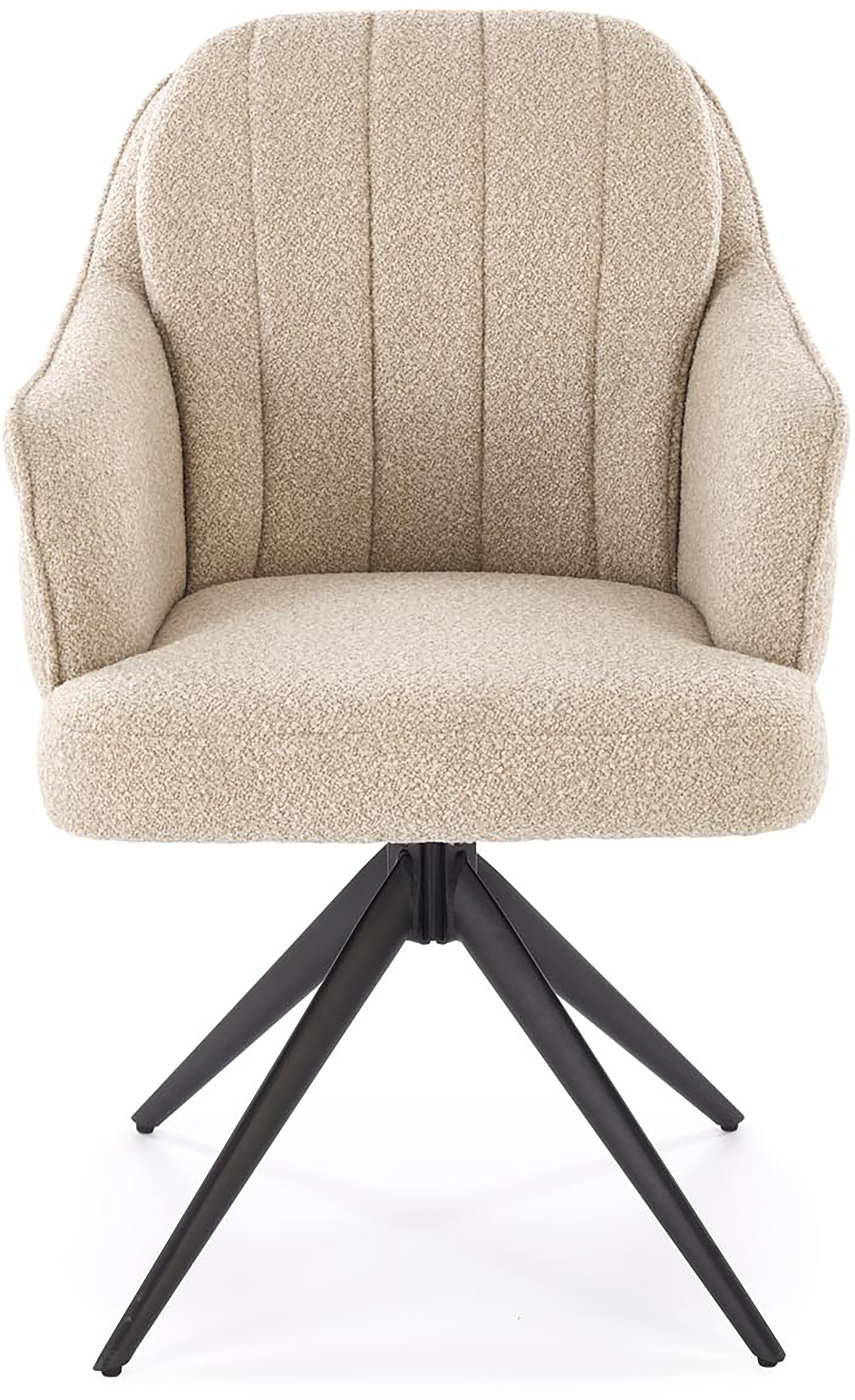 Livia ruokatuoli, beige / musta